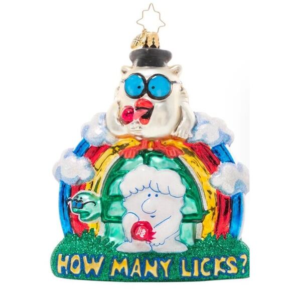 Christopher Radko The Tootsie Pop Test Glass Christmas Ornament BRAND NEW - Picture 11 of 13